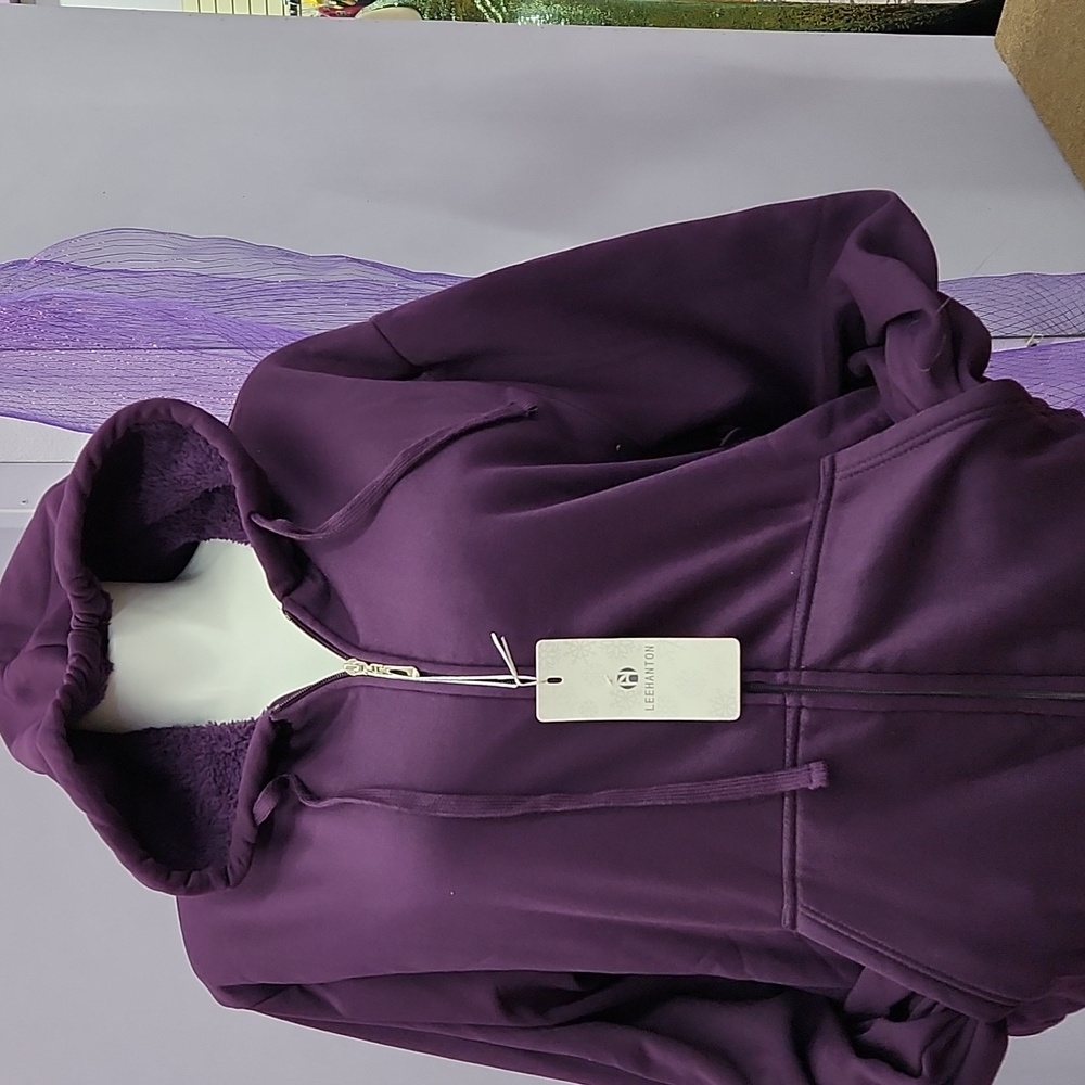 LeeHanton Purple Tracksuit Jacket and Pant